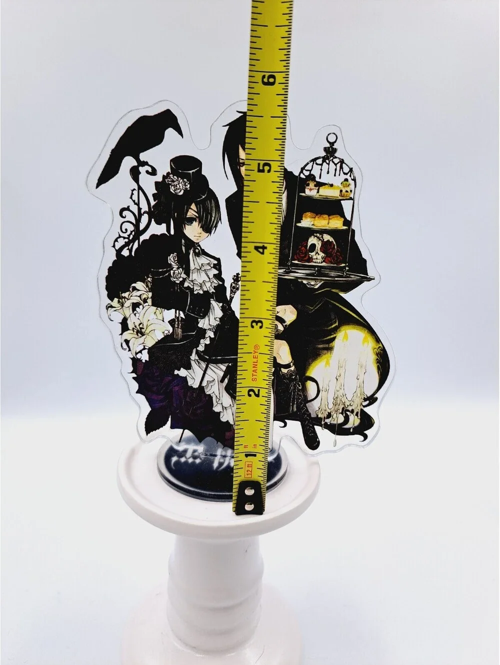 Anime Black Butler Ciel Sebastian Acrylic Figure Mystery Manga Dark Fantasy Goth